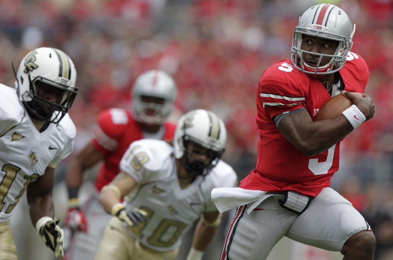 Braxton Miller is one touchdown away from the lead.