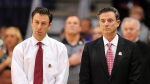 Richard Pitino (left) finally has his own major conference head coaching gig. 
